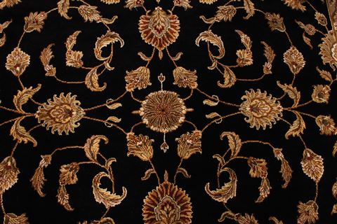 Mahal Beige Hand Knotted 81 X 100 Area Rug 254-29336 Image 7