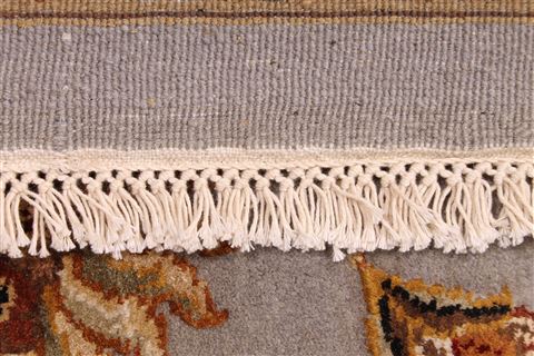 Mahal Beige Hand Knotted 80 X 101 Area Rug 254-29338 Image 2