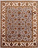Mahal Beige Hand Knotted 80 X 101 Area Rug 254-29338 Thumb 0