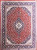 Qum Red Hand Knotted 98 X 130 Area Rug 254-29340 Thumb 0
