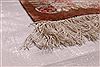 Qum Beige Hand Knotted 910 X 133  Area Rug 254-29341 Thumb 5