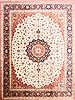 Qum Blue Hand Knotted 910 X 130  Area Rug 254-29344 Thumb 0