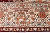 Tabriz Red Hand Knotted 910 X 136  Area Rug 254-29345 Thumb 1