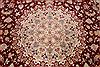 Tabriz Red Hand Knotted 910 X 136  Area Rug 254-29345 Thumb 8