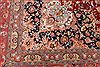 Tabriz Blue Hand Knotted 100 X 132  Area Rug 254-29346 Thumb 1