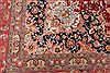 Tabriz Blue Hand Knotted 100 X 132 Area Rug 254-29346 Thumb 1