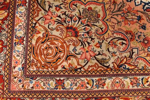 Qum Brown Hand Knotted 910 X 143 Area Rug 254-29347 Image 2