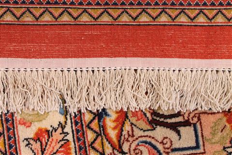 Qum Brown Hand Knotted 910 X 143 Area Rug 254-29347 Image 3