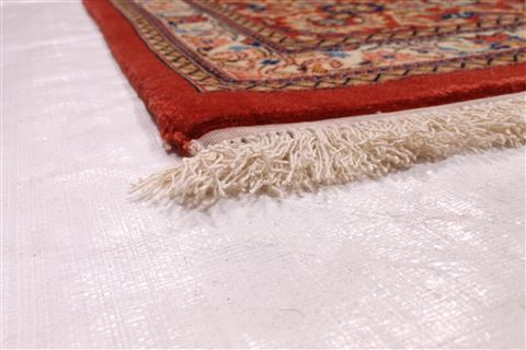 Qum Brown Hand Knotted 910 X 143 Area Rug 254-29347 Image 6