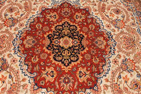 Qum Brown Hand Knotted 910 X 143 Area Rug 254-29347 Image 8