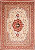 Qum Brown Hand Knotted 910 X 143  Area Rug 254-29347 Thumb 0