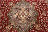 Tabriz Beige Hand Knotted 100 X 130  Area Rug 254-29348 Thumb 7