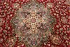 Tabriz Beige Hand Knotted 100 X 130 Area Rug 254-29348 Thumb 7