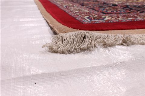 Mashad Red Hand Knotted 910 X 131 Area Rug 254-29349 Image 6