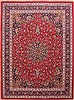 Mashad Red Hand Knotted 910 X 131 Area Rug 254-29349 Thumb 0