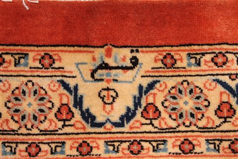 Qum Blue Hand Knotted 910 X 135 Area Rug 254-29353 Image 4