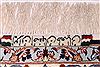 Isfahan Red Hand Knotted 100 X 1310  Area Rug 254-29354 Thumb 5