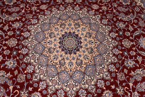 Nain Beige Hand Knotted 100 X 144 Area Rug 254-29355 Image 8