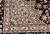Tabriz Green Hand Knotted 910 X 135  Area Rug 254-29356 Thumb 1