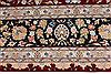 Tabriz Green Hand Knotted 910 X 135  Area Rug 254-29356 Thumb 8