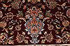 Tabriz Red Hand Knotted 910 X 135  Area Rug 254-29358 Thumb 1