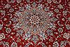 Isfahan Red Hand Knotted 100 X 133  Area Rug 254-29360 Thumb 7