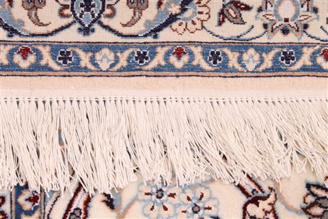 Nain Beige Hand Knotted 102 X 117 Area Rug 254-29361 Image 2