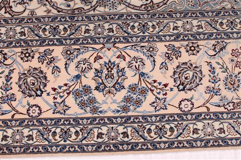 Nain Beige Hand Knotted 102 X 117 Area Rug 254-29361 Image 8