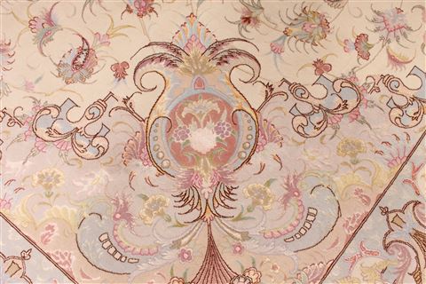 Tabriz Purple Hand Knotted 910 X 138 Area Rug 254-29362 Image 11