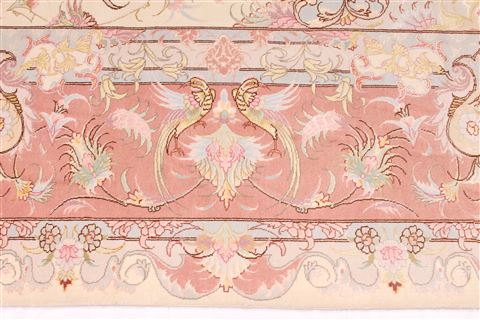 Tabriz Purple Hand Knotted 910 X 138 Area Rug 254-29362 Image 8