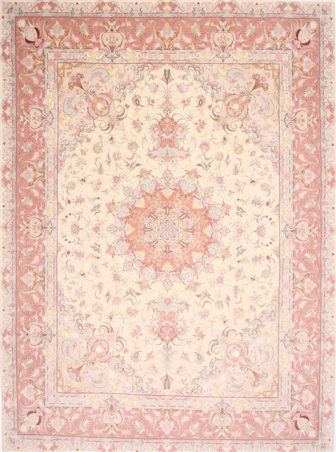 Tabriz Purple Hand Knotted 910 X 138 Area Rug 254-29362 Image 0