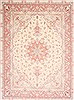 Tabriz Purple Hand Knotted 910 X 138  Area Rug 254-29362 Thumb 0