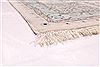Tabriz White Hand Knotted 99 X 132 Area Rug 254-29363 Thumb 1