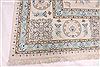 Tabriz White Hand Knotted 99 X 132 Area Rug 254-29363 Thumb 2