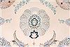 Tabriz White Hand Knotted 99 X 132 Area Rug 254-29363 Thumb 4