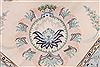 Tabriz White Hand Knotted 99 X 132 Area Rug 254-29363 Thumb 5