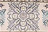 Tabriz White Hand Knotted 99 X 132  Area Rug 254-29363 Thumb 6