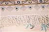 Tabriz White Hand Knotted 99 X 132 Area Rug 254-29363 Thumb 7