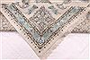 Tabriz White Hand Knotted 99 X 132 Area Rug 254-29363 Thumb 9