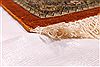 Qum Green Hand Knotted 99 X 132 Area Rug 254-29367 Thumb 1