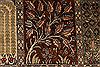 Qum Green Hand Knotted 99 X 132 Area Rug 254-29367 Thumb 7