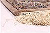 Isfahan Beige Hand Knotted 102 X 139 Area Rug 254-29371 Thumb 1