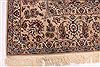 Isfahan Beige Hand Knotted 102 X 139 Area Rug 254-29371 Thumb 2