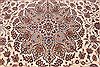 Isfahan Beige Hand Knotted 102 X 139 Area Rug 254-29371 Thumb 3