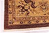 Pishavar Beige Hand Knotted 100 X 134 Area Rug 254-29373 Thumb 1