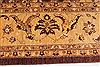 Pishavar Beige Hand Knotted 100 X 134 Area Rug 254-29373 Thumb 3