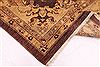 Pishavar Beige Hand Knotted 100 X 134  Area Rug 254-29373 Thumb 8