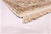 Tabriz Beige Hand Knotted 910 X 131 Area Rug 254-29374 Thumb 1