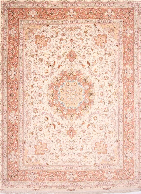 Tabriz Purple Hand Knotted 910 X 133 Area Rug 254-29375 Image 0