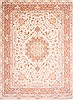 Tabriz Purple Hand Knotted 910 X 133  Area Rug 254-29375 Thumb 0